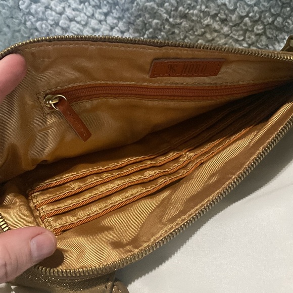 HOBO Sable Shimmer Wallet Wristlet Clutch - Picture 3 of 4